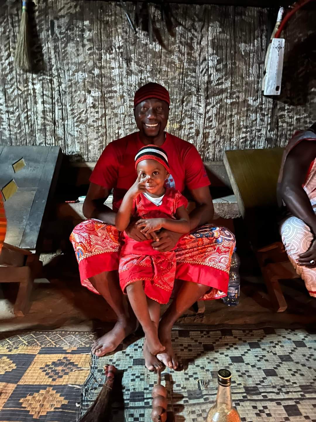 Moughenda and his grandson